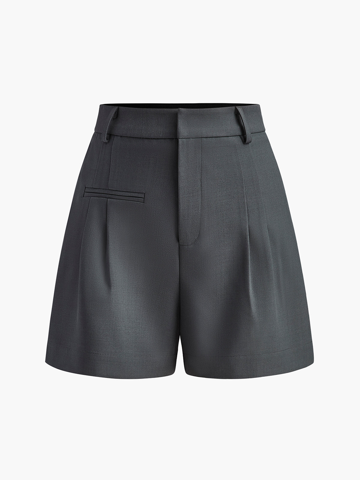 Damen Highwaist Shorts Gerades Bein Hüftabschluss