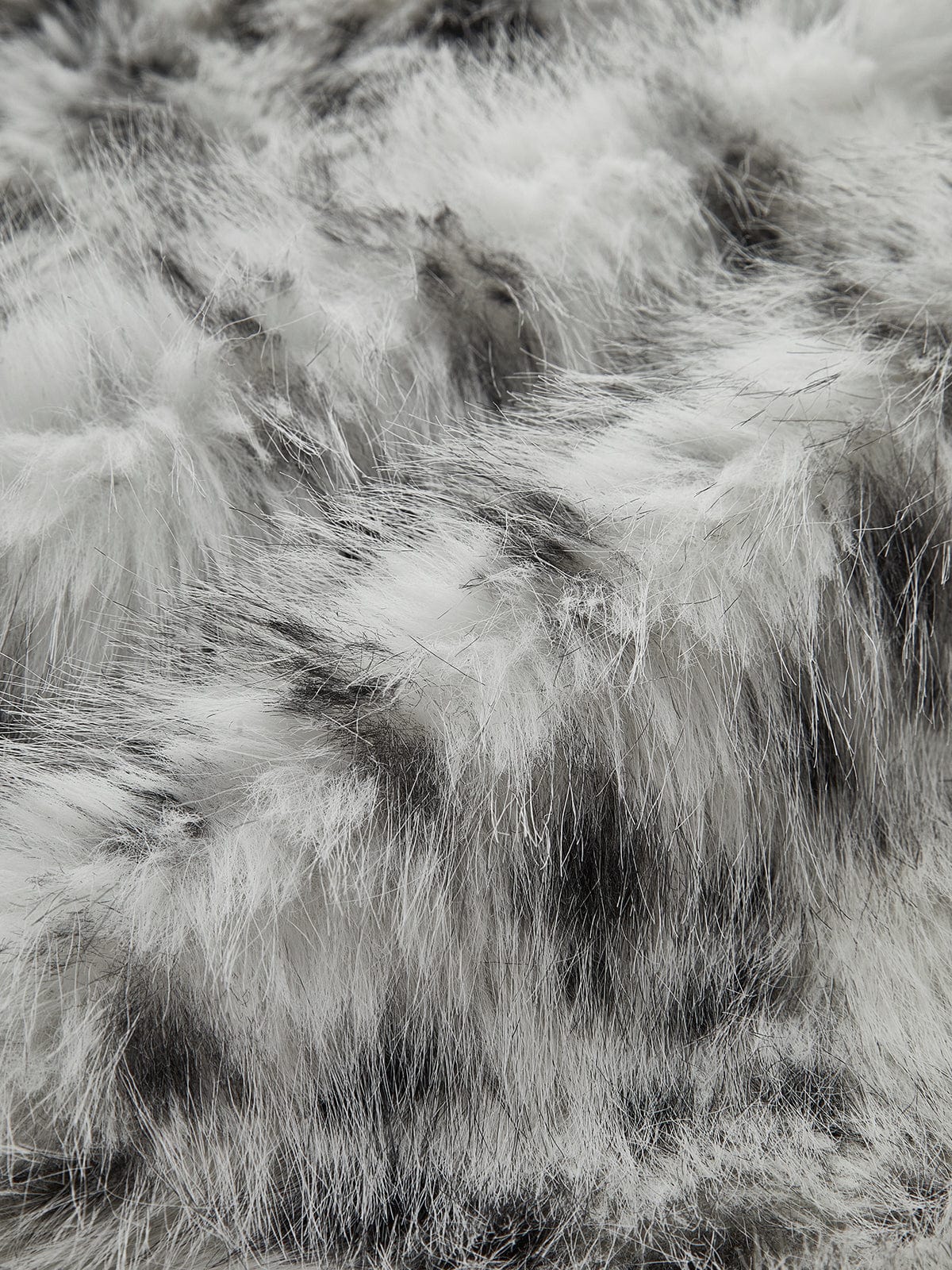 Kunstfelljacke Leopardenmuster Damen