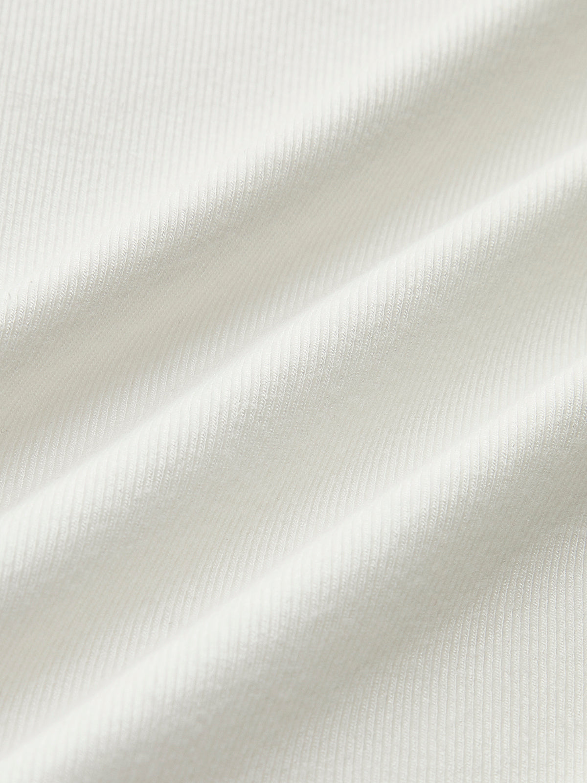 Damen Slim Fit T-Shirt Klassisch Baumwolle Weiß