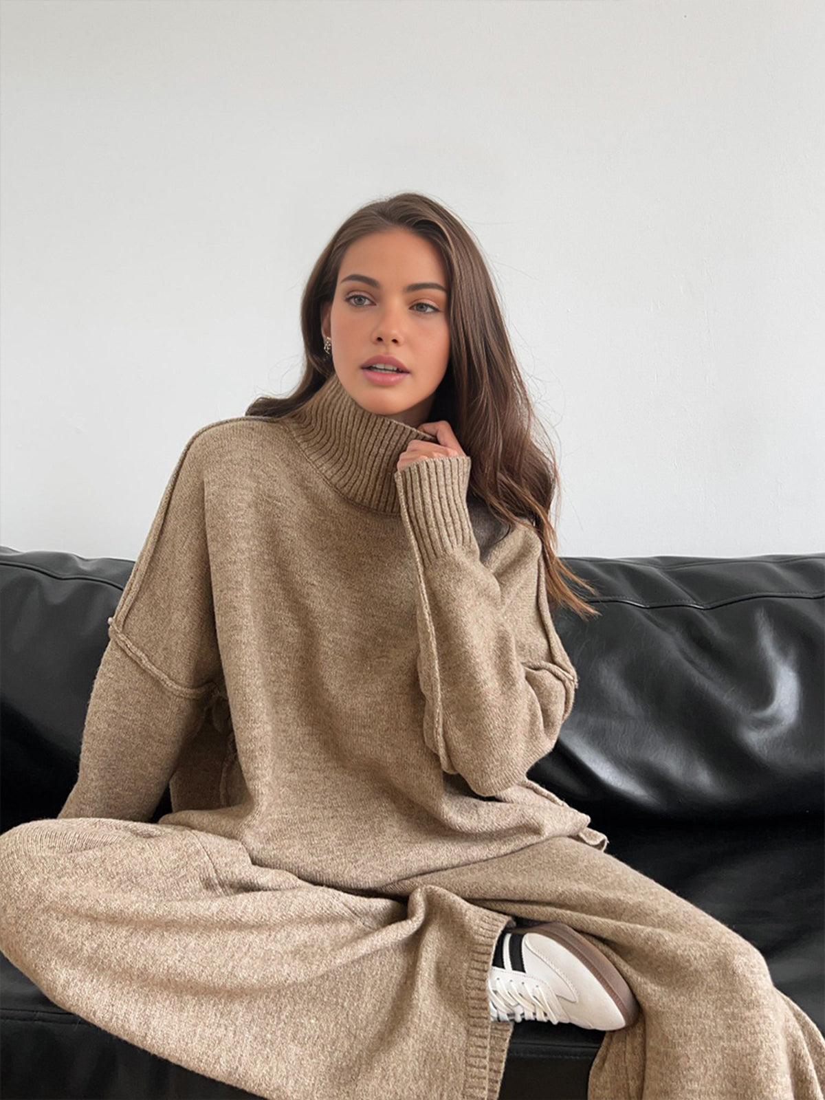 Amara Damen Rollkragen Set - Norvielle