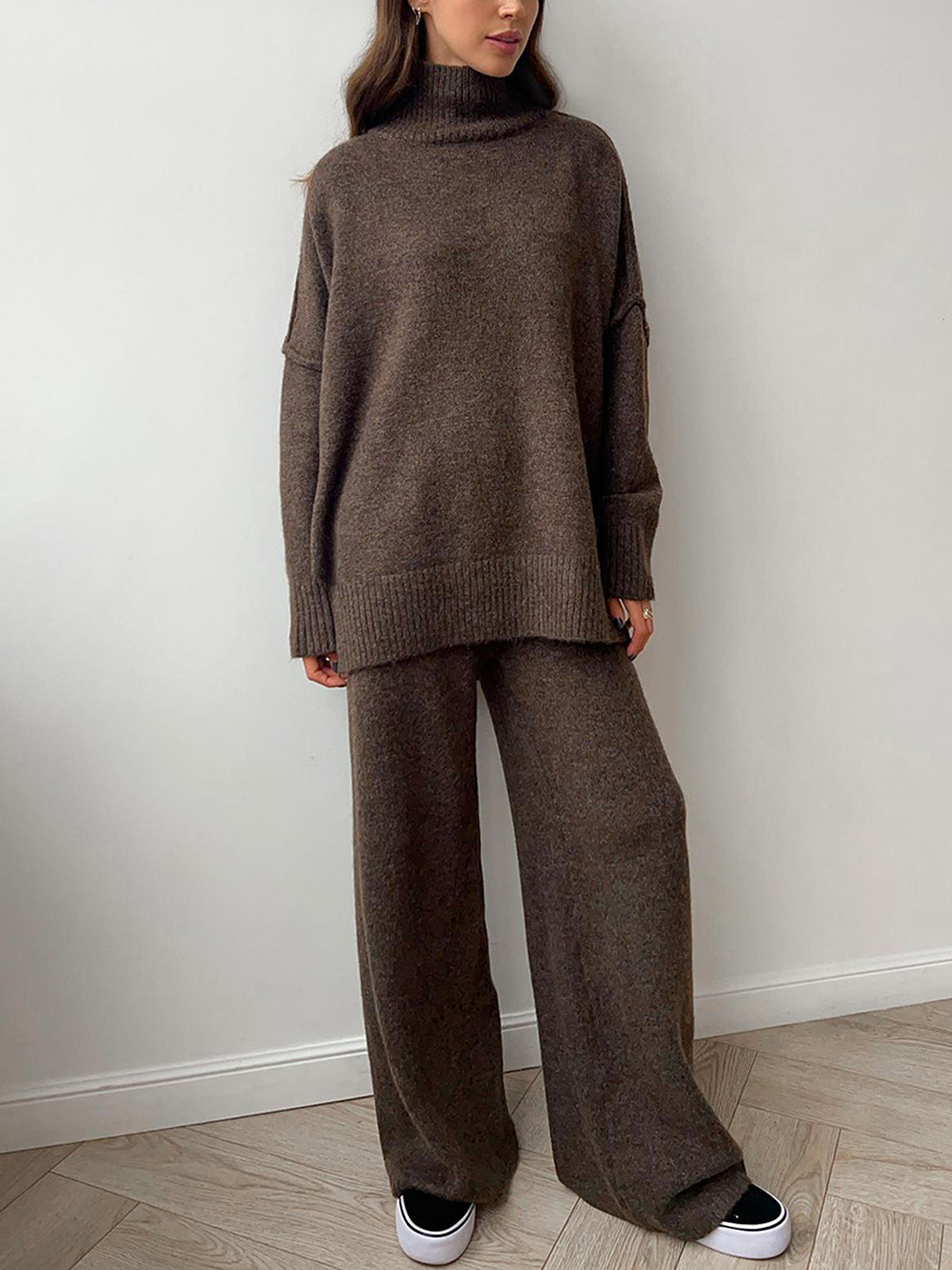 Amara Damen Rollkragen Set