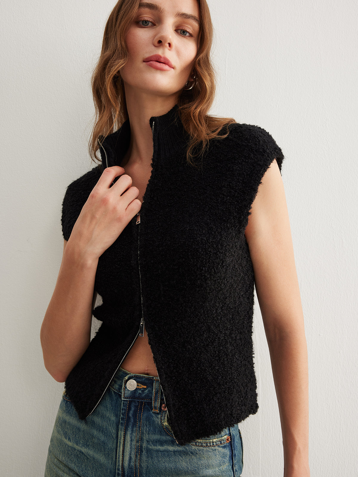 Damen Teddy Pulswärmer Klassisch Weich Beige - Norvielle