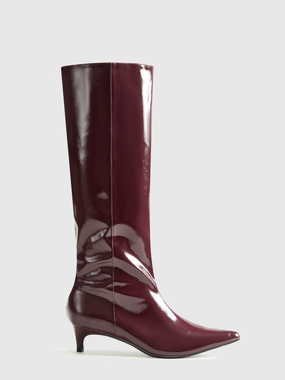 Renate Damen Kniehohe Stiefel Bequem