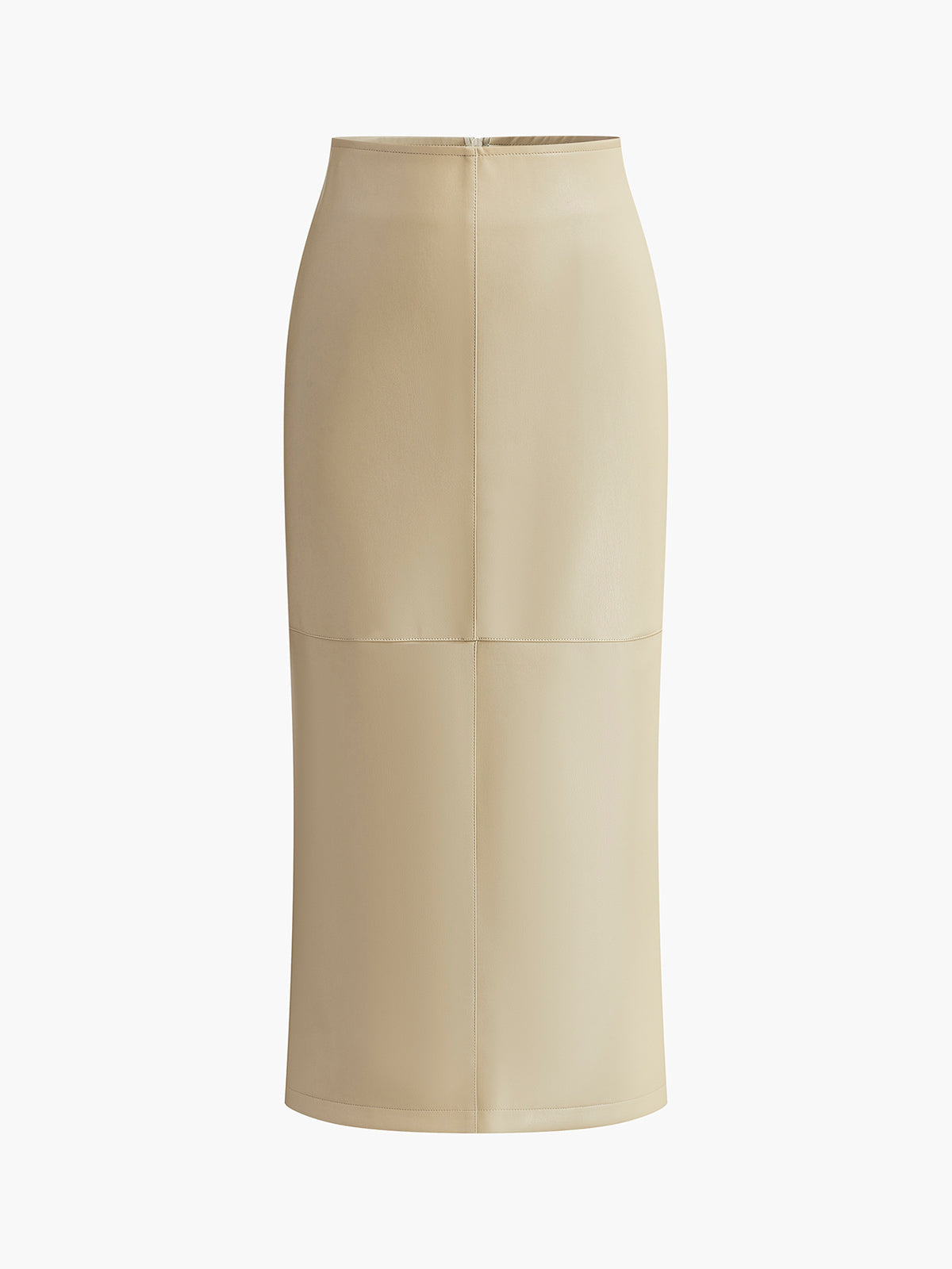 Damen Sommerrock Midi Mit Hoher Taille