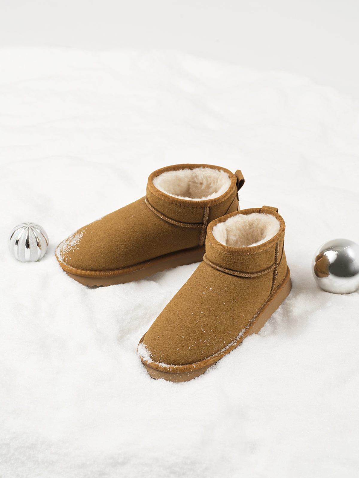 Schneestiefel aus Wolle