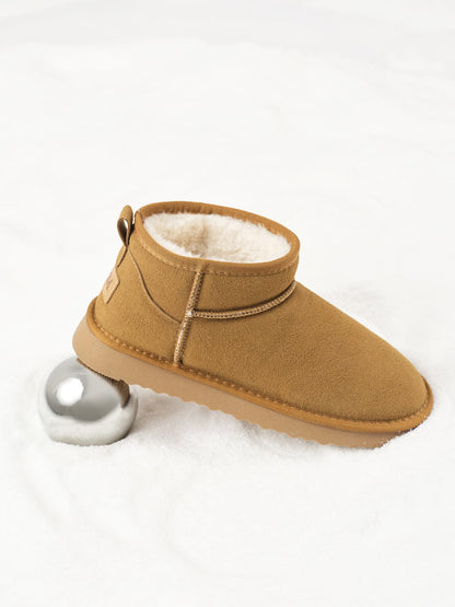Schneestiefel aus Wolle