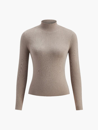 Damen Winterpullover Schlank Geschnitten