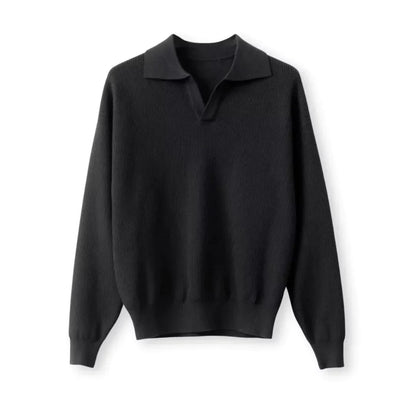 Norvielle Herren Poloshirt Stilvoll Baumwolle Weiß