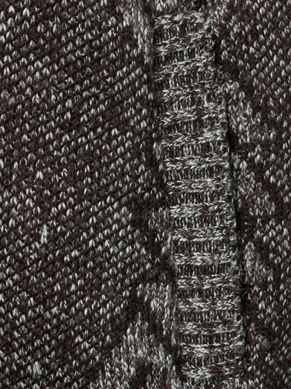 Norvielle Herren Strickjacke Gestrickt Trendig