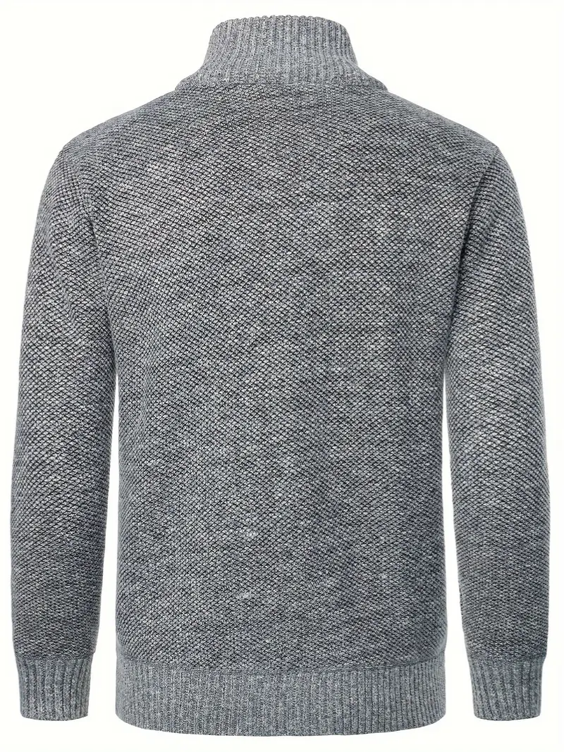 Norvielle Herren Strickjacke Gestrickt Trendig - Norvielle