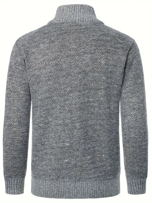Norvielle Herren Strickjacke Gestrickt Trendig - Norvielle