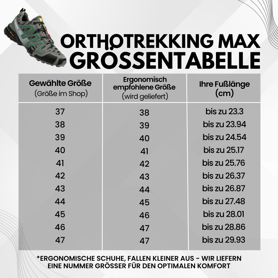 Orthopädische Wanderstiefel Schmerzlindernd