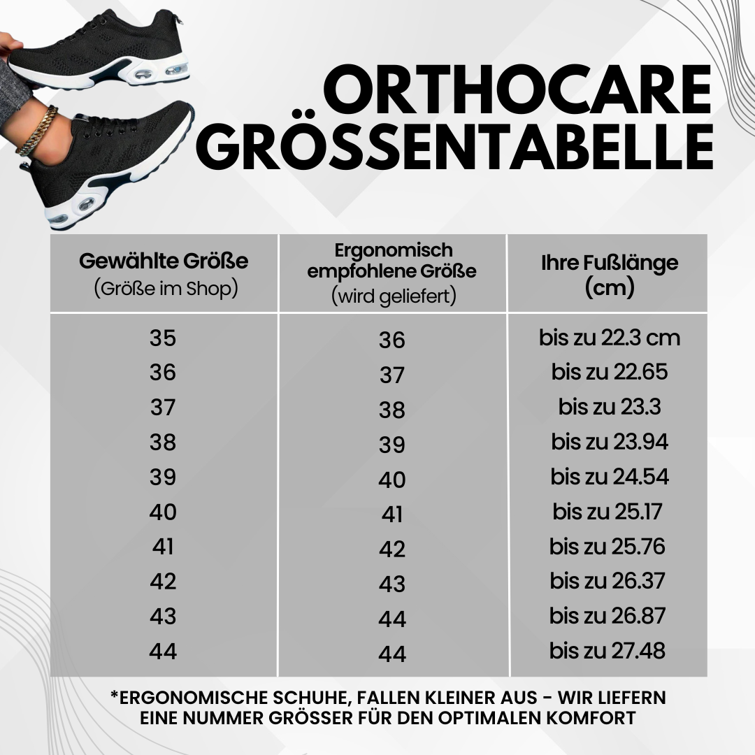 Ergonomische Schmerzlinderschuhe Orthopädisch Komfortabel