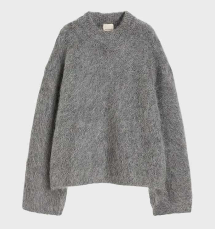 Norvielle Damen Mohair-Pullover Stilvoll - Norvielle