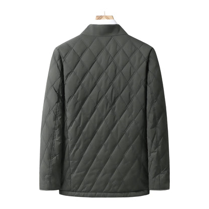 Herren Winter-Steppjacke Wasserdicht