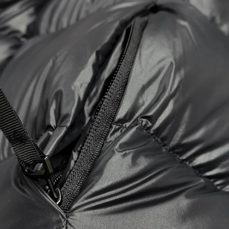 Damen Winterjacke Isoliert Mit Kapuze