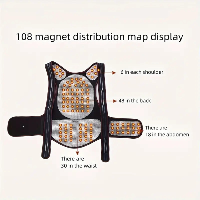 Rückenstützgurt Magnetisches Design Verstellbar