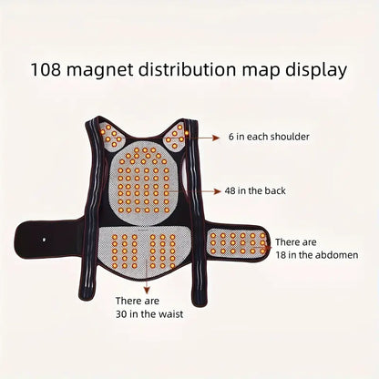 Rückenstützgurt Magnetisches Design Verstellbar