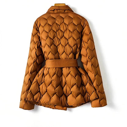 Damen Gürtel für Puffer Mantel Steppgesteppt