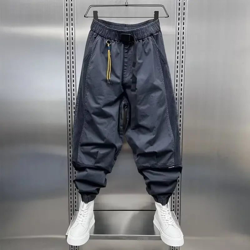 Männer Baggy Hosen Elastischer Bund Locker Passform Trainingshose - Norvielle