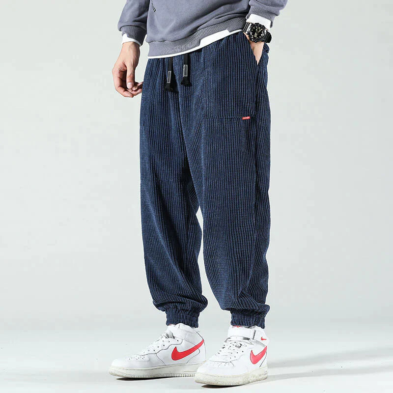 Herren Baggyhose Kordelzug Locker Passform - Norvielle