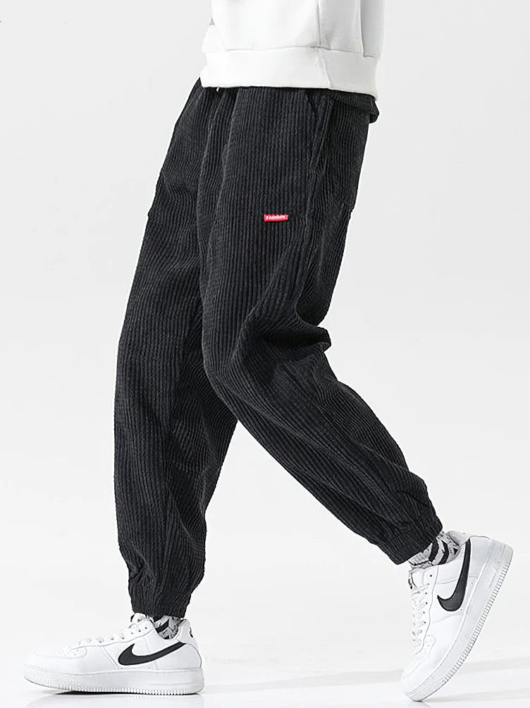 Herren Cordhosen Baggy Entspannte Passform