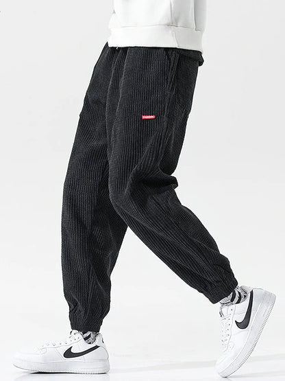Herren Cordhosen Baggy Entspannte Passform