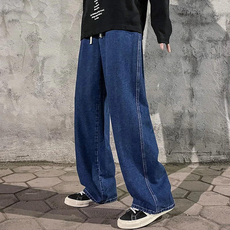 Herren Baggy-Jeans Weite Bein Norvielle Entspannt