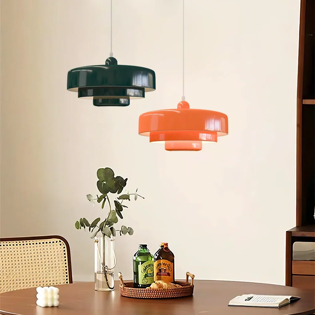Alumea Minimalistische Pendelleuchte Macaron Nordisch Weiß