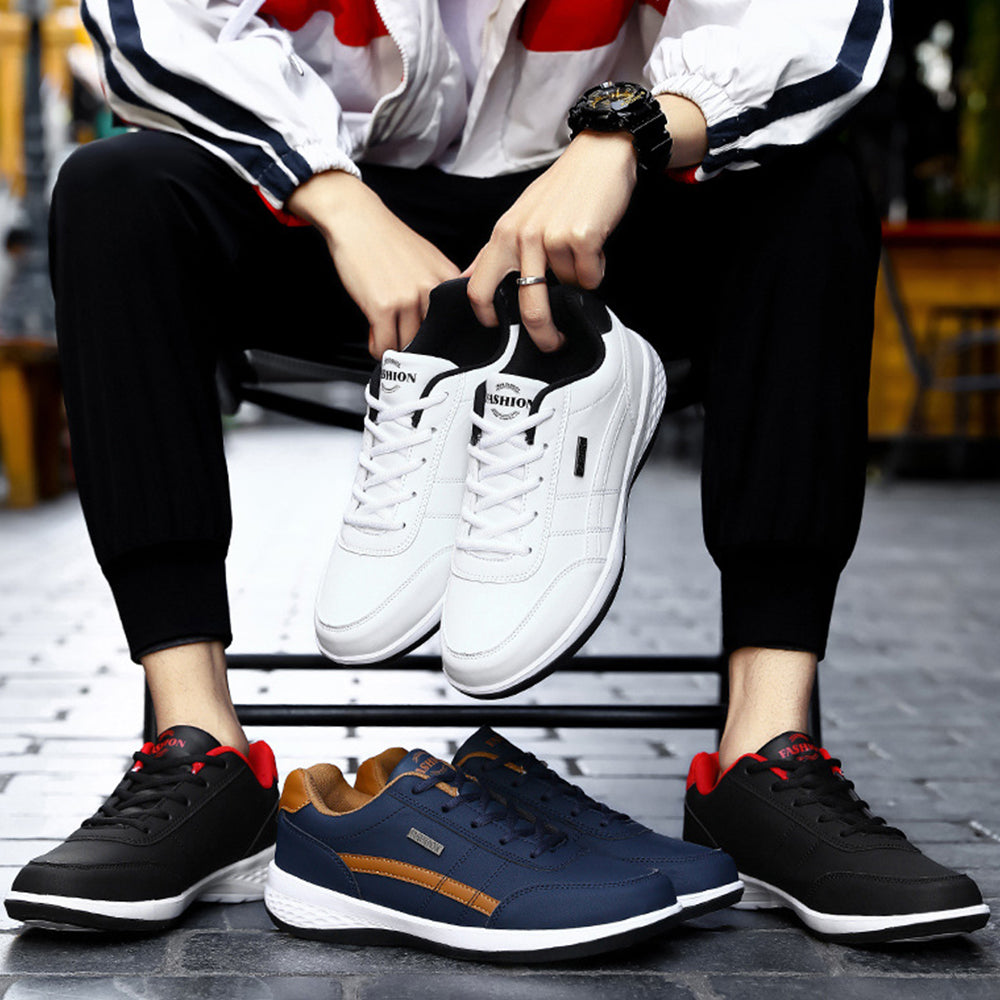 Herren Ergonomische Sneaker Bequem - Eveloria