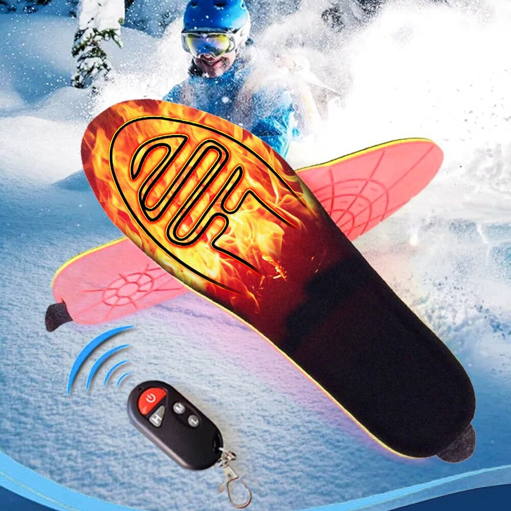 Beheizbare Schuheinlagen USB 4.2V 2100mAh mit Fernbedienung - Norvielle