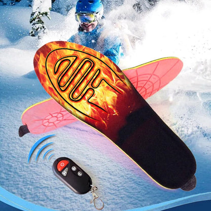 Beheizbare Schuheinlagen USB 4.2V 2100mAh mit Fernbedienung - Norvielle