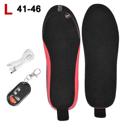 Beheizbare Schuheinlagen USB 4.2V 2100mAh mit Fernbedienung