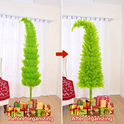 Biegbare Weihnachtsbaum Dekoration für Tisch