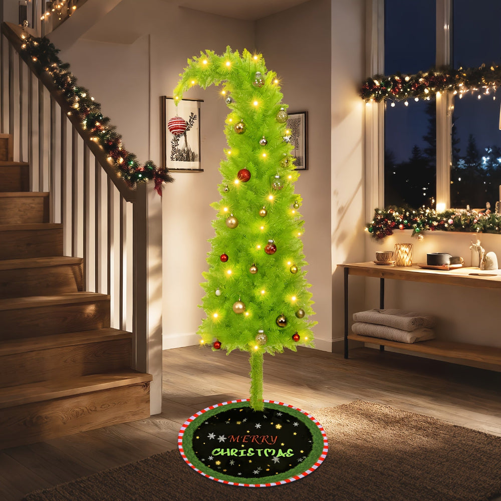 Biegbare Weihnachtsbaum Dekoration für Tisch