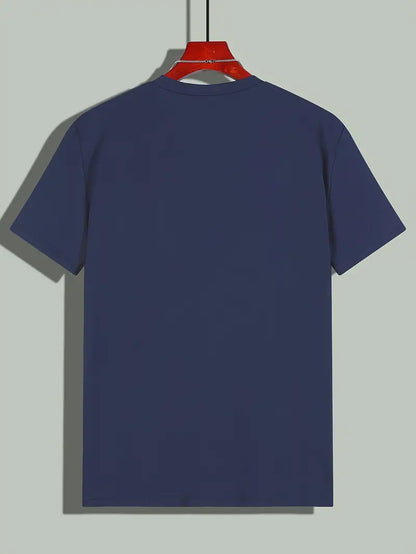 Owen Herren T-Shirt Elegantes Baumwolle Weiß