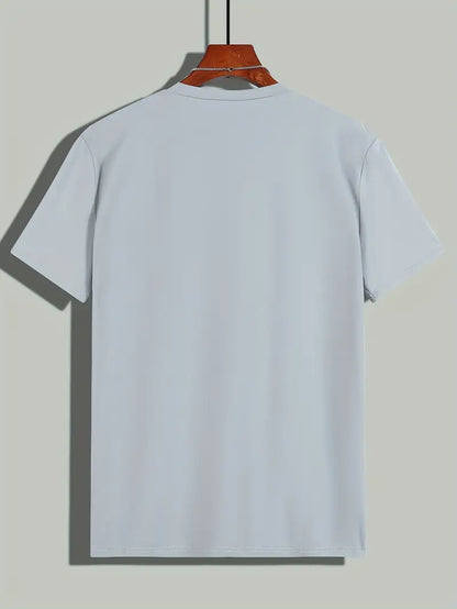 Herren T-Shirt aus Baumwolle Owen Elegantes Design Weiß