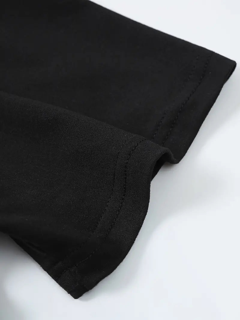 Owen Herren T-Shirt Elegantes Baumwolle Weiß