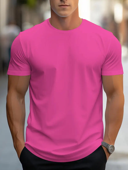 Owen Herren T-Shirt Elegantes Baumwolle Weiß