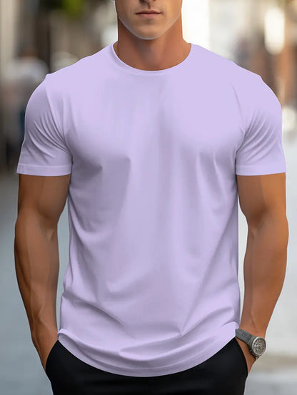 Herren T-Shirt aus Baumwolle Owen Elegantes Design Weiß