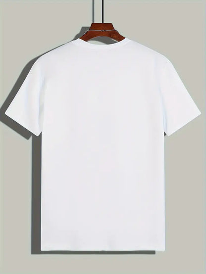 Owen Herren T-Shirt Elegantes Baumwolle Weiß