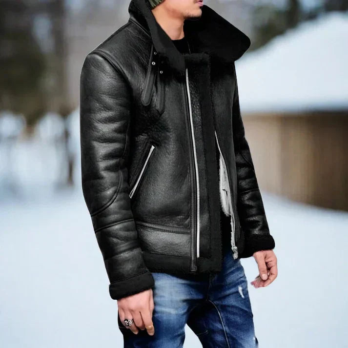 Norvielle Herren Winterjacke Gefüttert