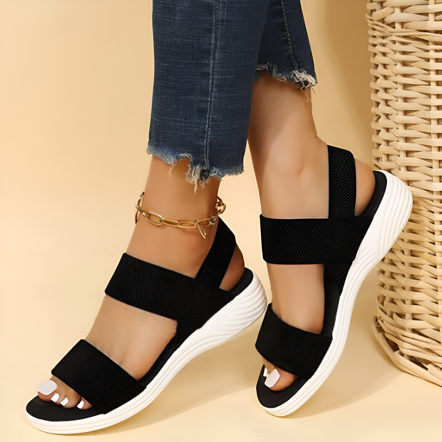 Damen Sandalen Orthopädische Unterstützung Bequem - Norvielle
