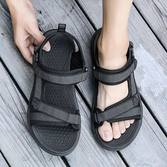 Herren Schuhe Robust Bequem Schwarz - Norvielle