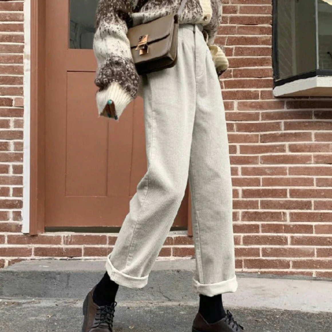 Cordhose Freizeithose Bequem