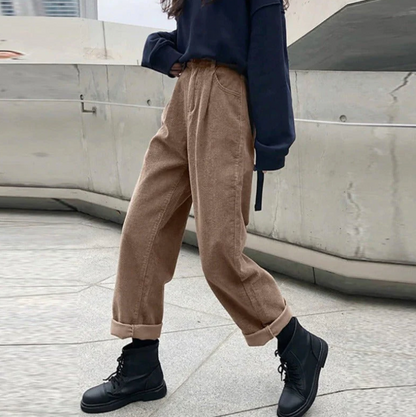 Cordhose Freizeithose Bequem