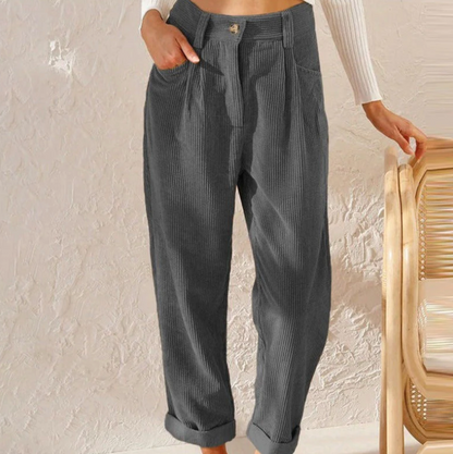 Cordhose Freizeithose Bequem