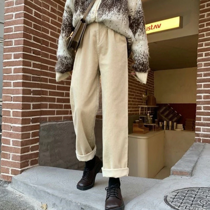 Cordhose Freizeithose Bequem
