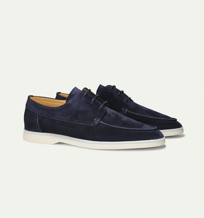 Norvielle Herrenschuhe Stilvoll Leder Schwarz - Norvielle