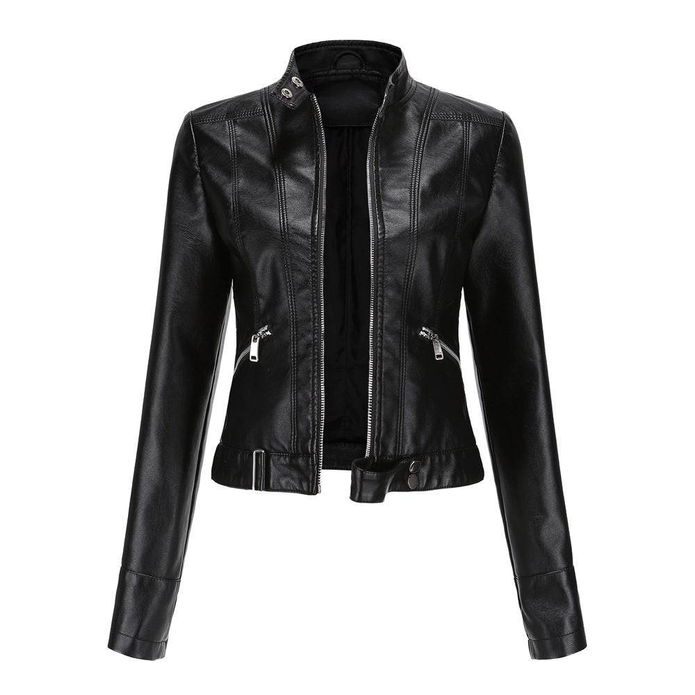 Damen Kurzjacke Übergangswinter Schwarz - Norvielle